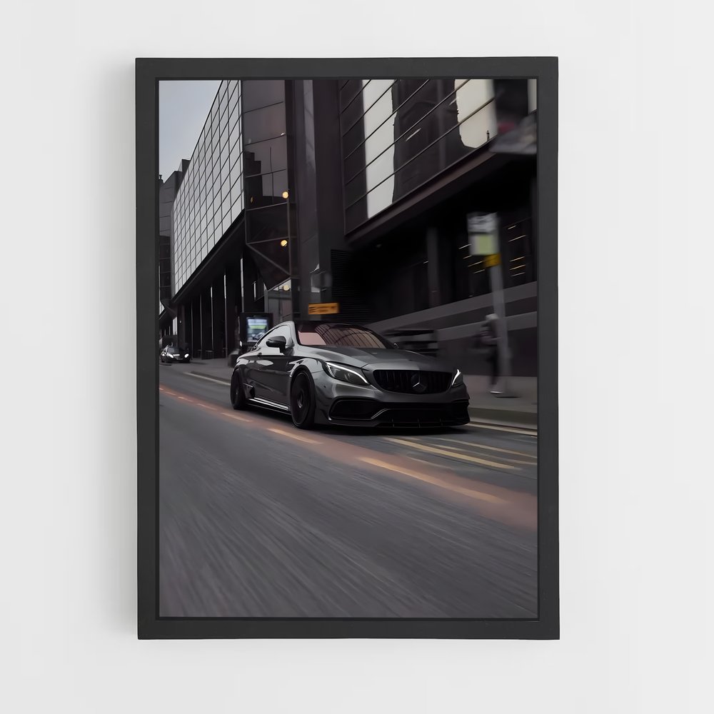 Poster Black Edition S-Class – affiche Mercedes (vue 2)